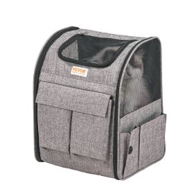 Rolling Pet Carrier Backpack with Removable Wheels for Under 18LBS